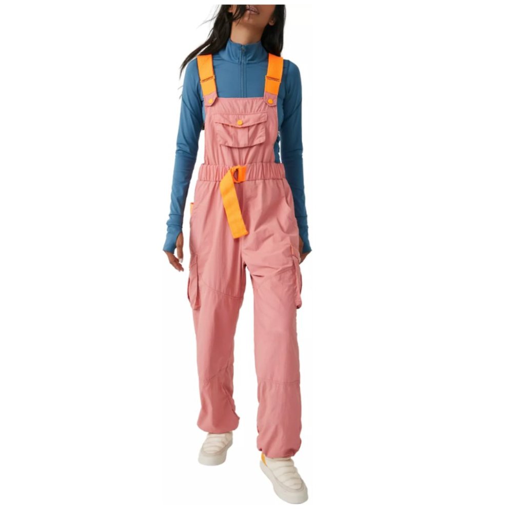 FP Movement by Free People Pink and Orange Jumpsuit